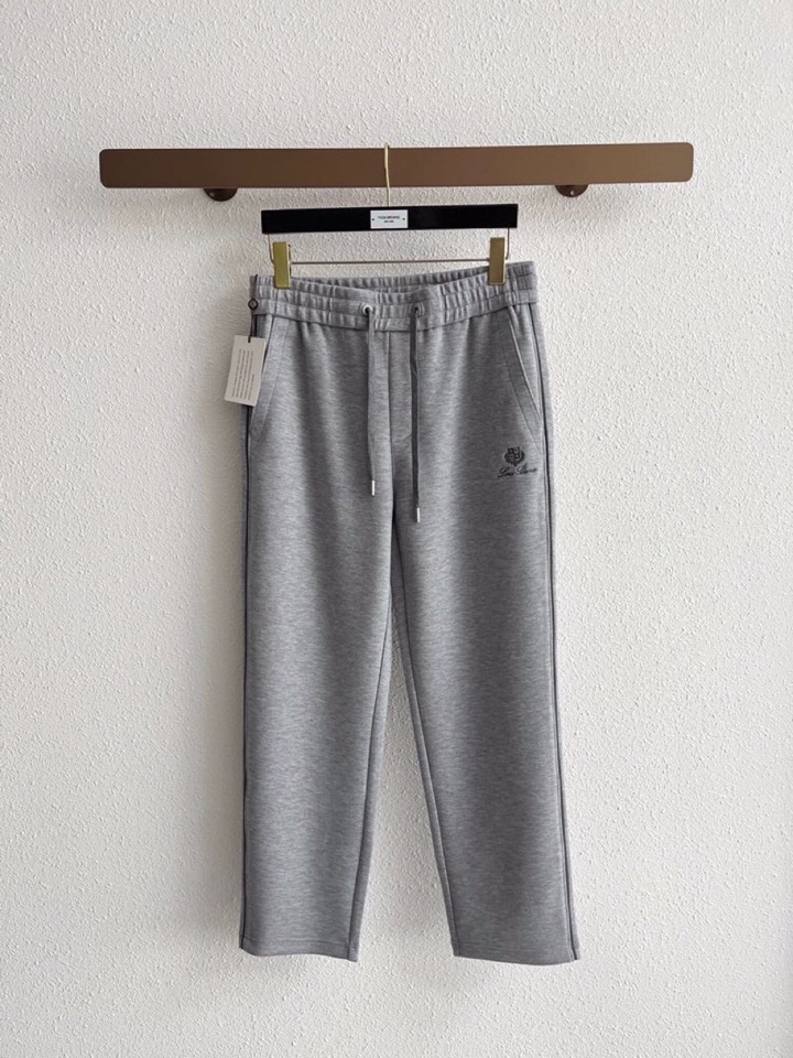 Loro Piana 诺悠翩雅lP🆕 秋冬全品相订单，保暖有型 黄金配比 羊绒蛋白混纺松紧腰直脚休闲裤 