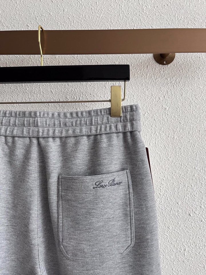 Loro Piana 诺悠翩雅lP🆕 秋冬全品相订单，保暖有型 黄金配比 羊绒蛋白混纺松紧腰直脚休闲裤 