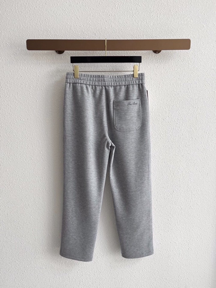 Loro Piana 诺悠翩雅lP🆕 秋冬全品相订单，保暖有型 黄金配比 羊绒蛋白混纺松紧腰直脚休闲裤 