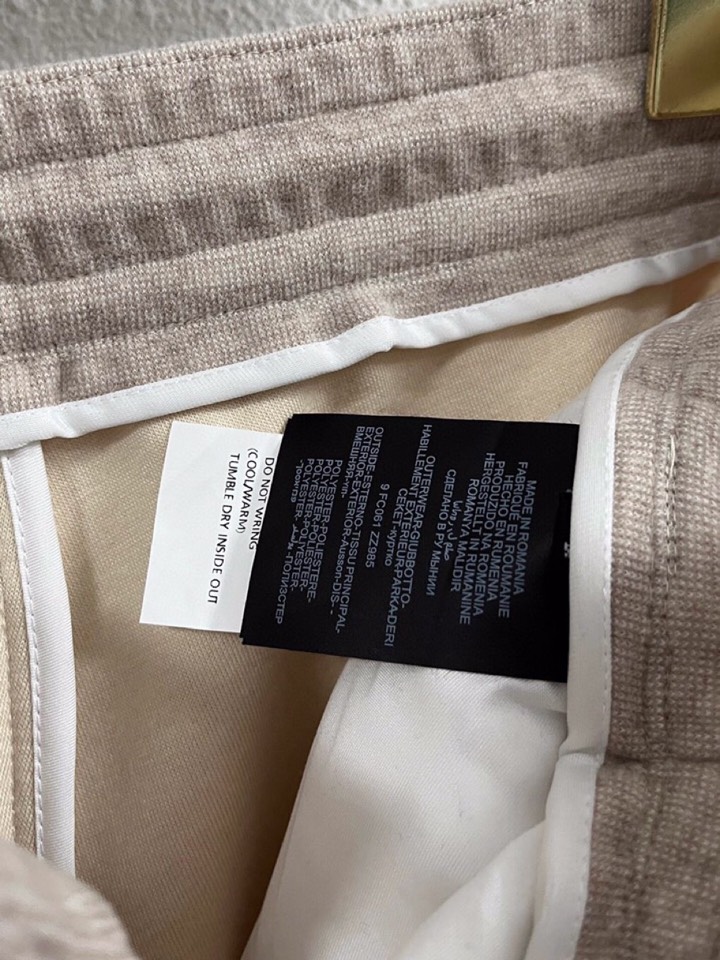 Loro Piana 诺悠翩雅lP🆕 秋冬全品相订单，保暖有型 黄金配比 羊绒蛋白混纺松紧腰直脚休闲裤 