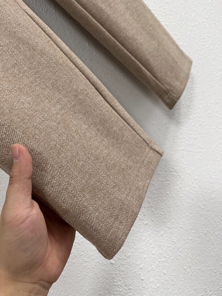 Loro Piana 诺悠翩雅lP🆕 秋冬 全品相订单，保暖有型 羊毛呢混纺松紧腰直脚休闲裤 经典百搭 