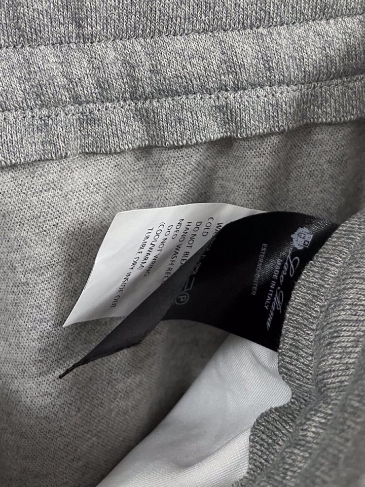 Loro Piana 诺悠翩雅lP🆕 秋冬 全品相订单，保暖有型 羊毛呢混纺松紧腰直脚休闲裤 经典百搭 