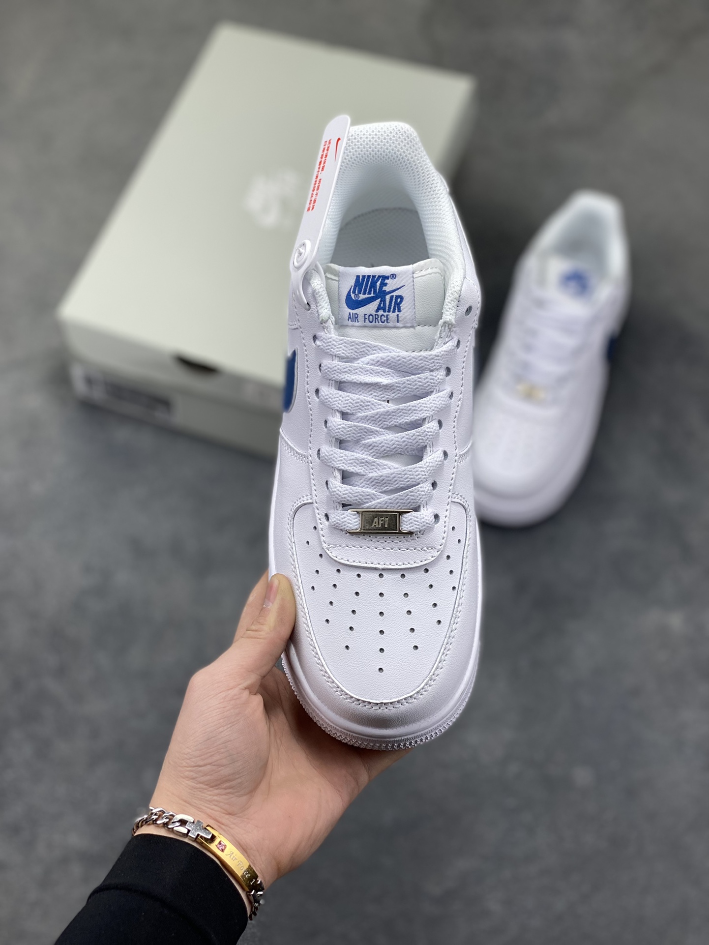 图片[2]-NIke Air Force 1 ‘07 Low 空军一号低帮 运动鞋 休闲鞋 折边针车 工艺难度大 原楦头原纸板 原装鞋盒 定制五金配件 内置全掌气垫 原厂鞋底 货号：FJ4146-123 尺码：36 36.5 37.5 38 38.5 39 40 40.5 41 42 42.5 43 44 44.5 45-选品中心