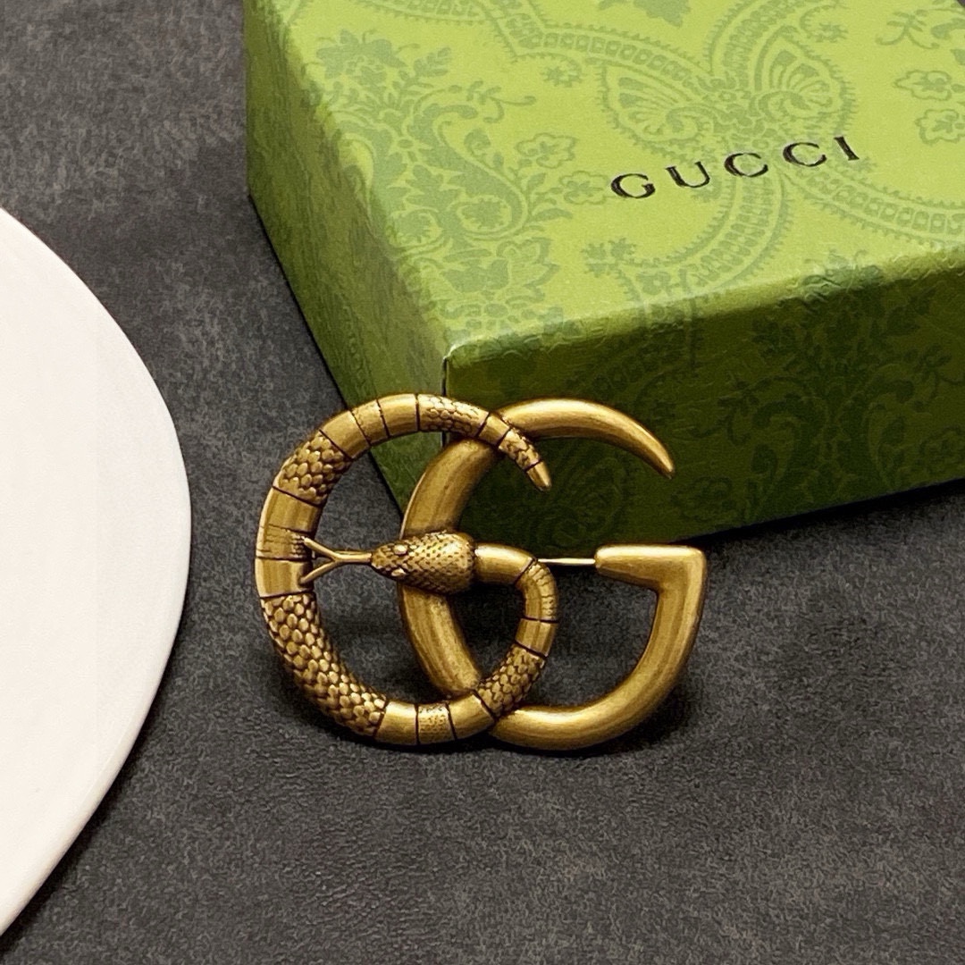 古驰 Gucci 传世高定珠宝耳环项链戒指首饰 #3193AC0D 6
