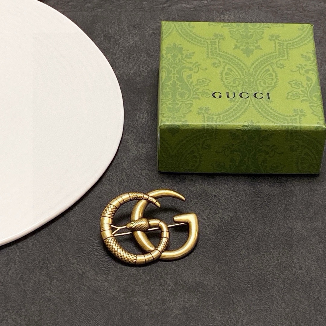 古驰 Gucci 传世高定珠宝耳环项链戒指首饰 #3193AC0D 9
