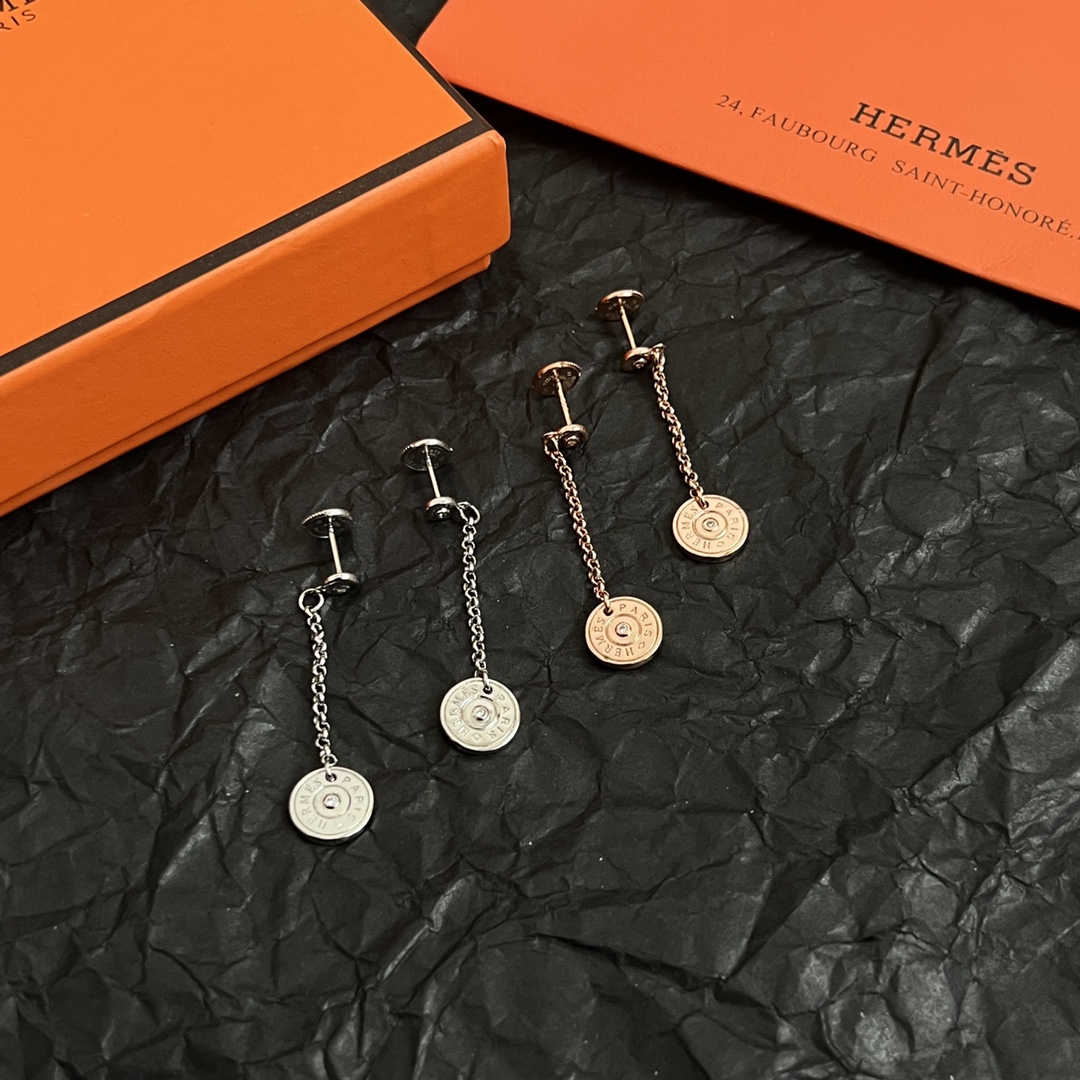Hermès HERMES 爱马仕Gambade 耳钉
