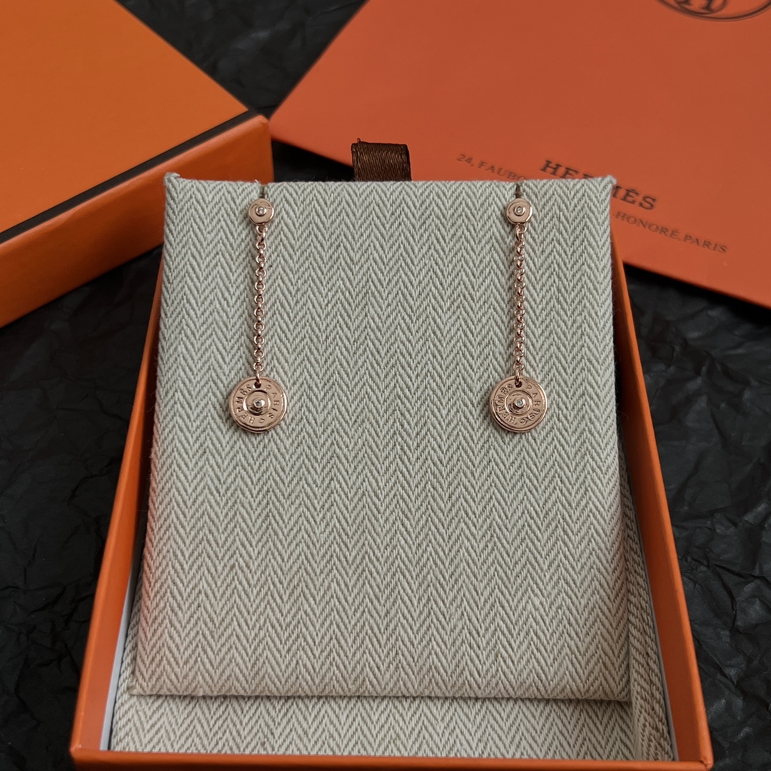Hermès HERMES 爱马仕Gambade 耳钉