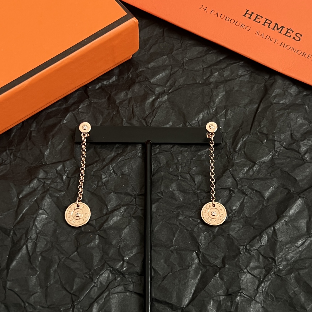 Hermès HERMES 爱马仕Gambade 耳钉