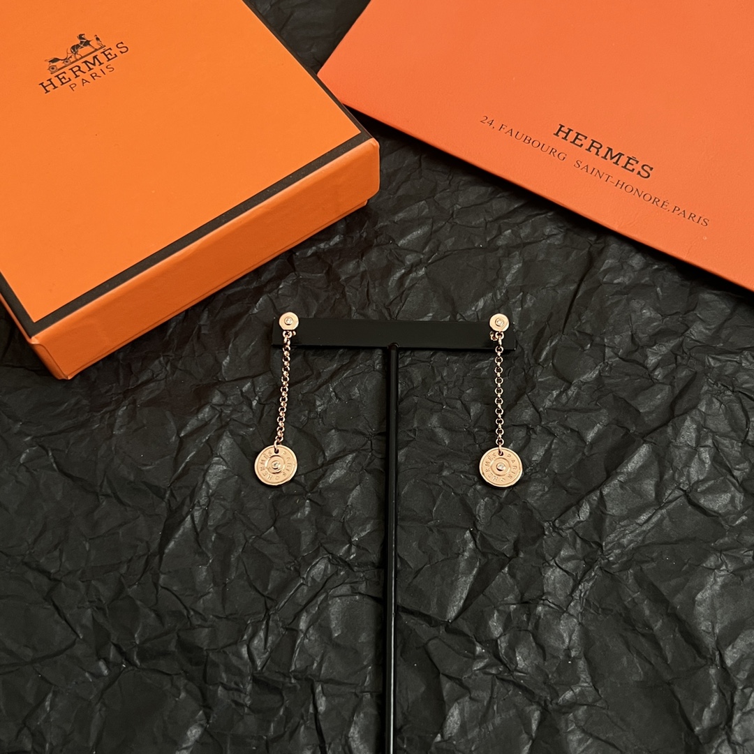 Hermès HERMES 爱马仕Gambade 耳钉