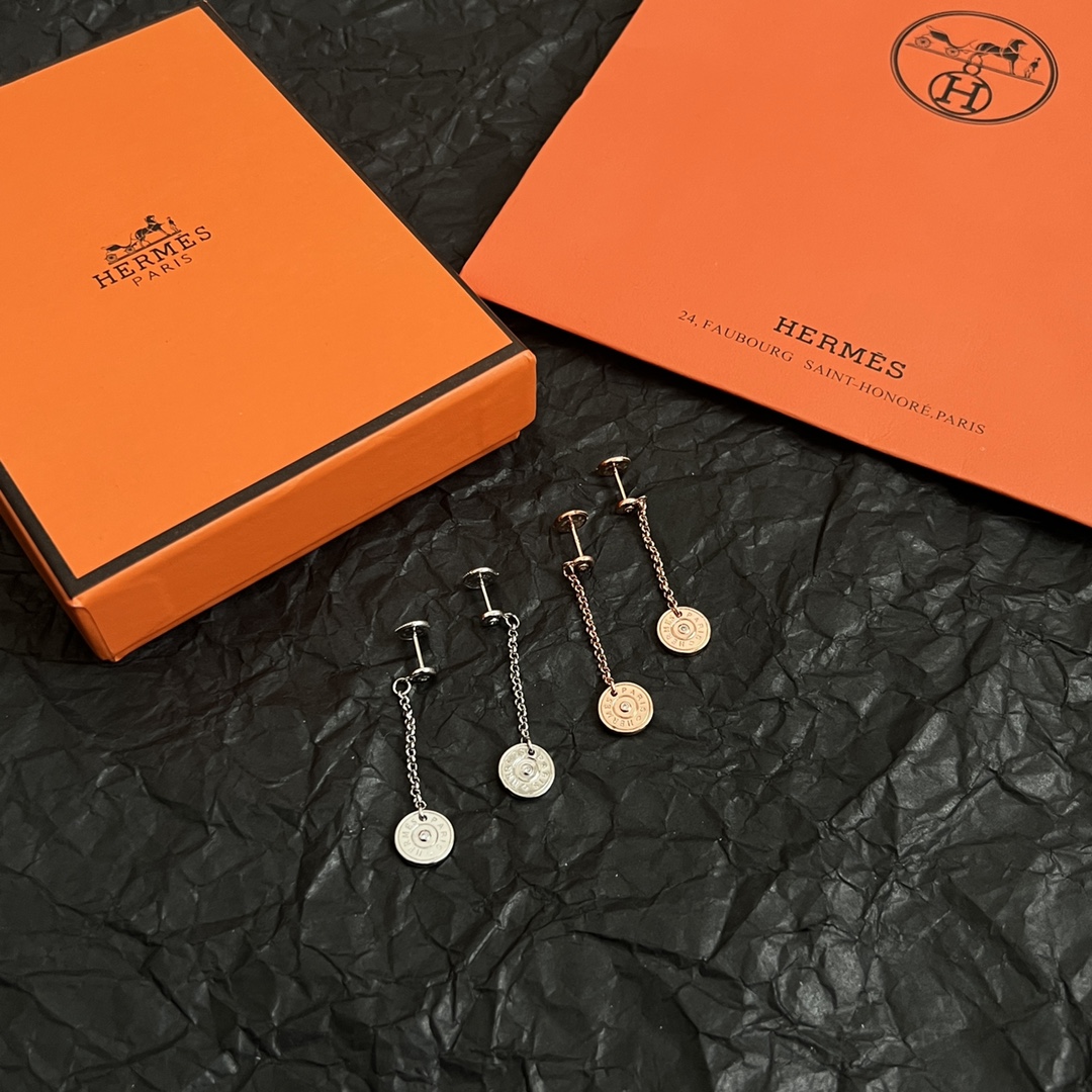 Hermès HERMES 爱马仕Gambade 耳钉