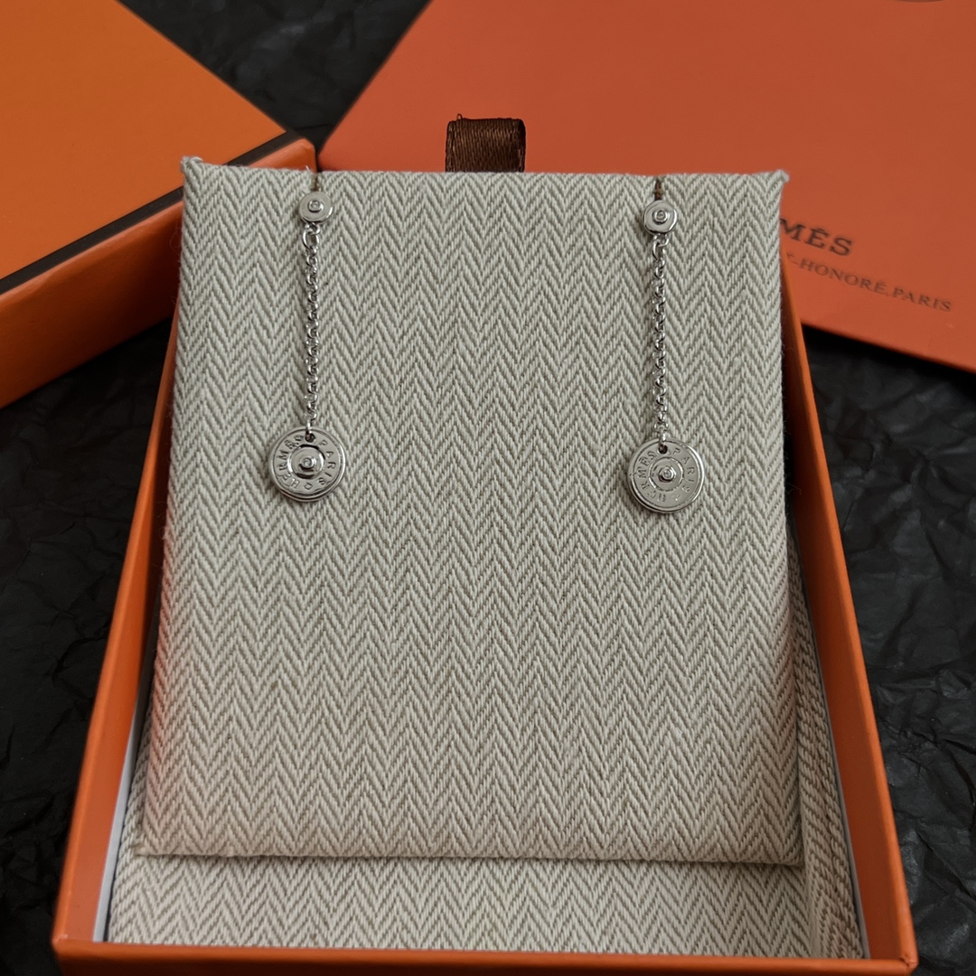 爱马仕 Hermès 传世高定珠宝耳环项链戒指首饰 #0F45D1B4 6