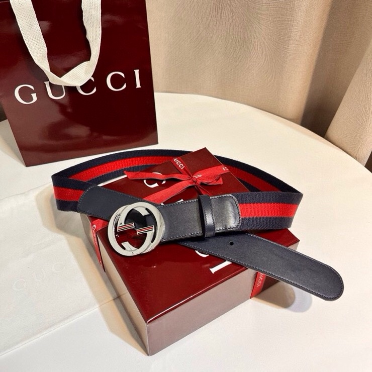 Gucci 这款男士腰带亮眼吸睛