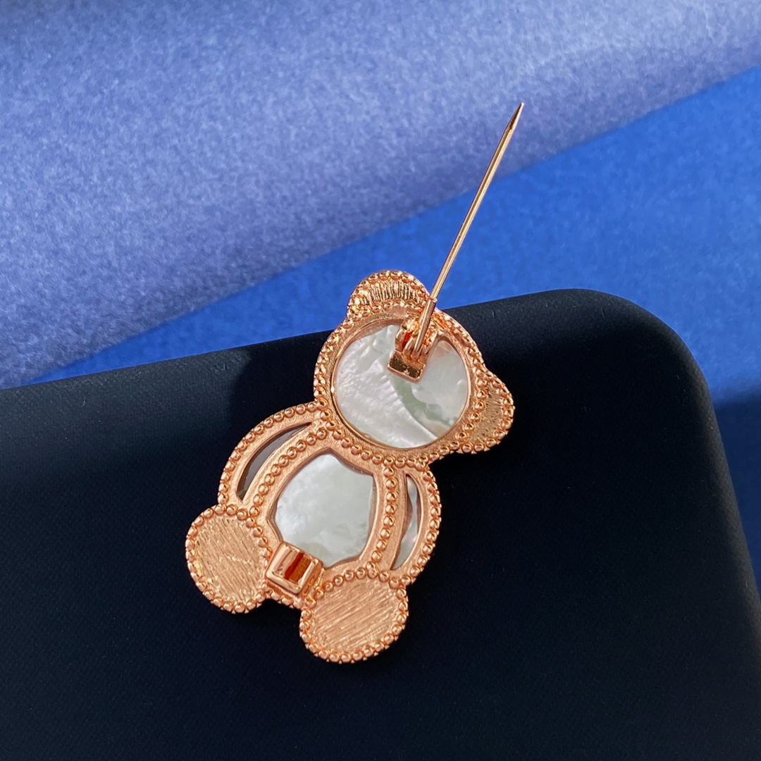 梵克雅宝 Van Cleef & Arpels 传世高定珠宝耳环项链戒指首饰 #045A62E2 8