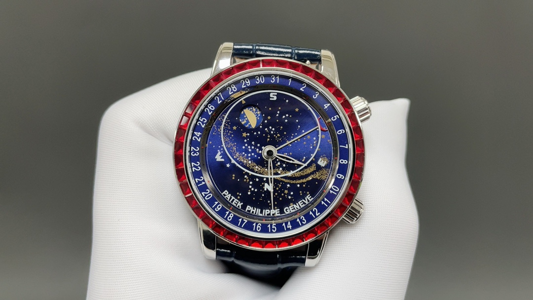 Patek Philippe Style Black Leather Watches Watches Watches detail image 3 from source 765391