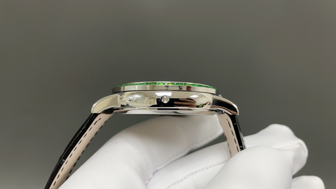 Patek Philippe Style Black Leather Watches Watches Watches detail image 5 from source 765390