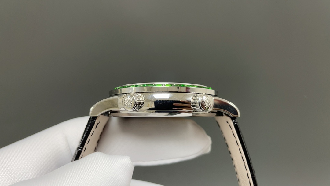 Patek Philippe Style Black Leather Watches Watches Watches detail image 4 from source 765390