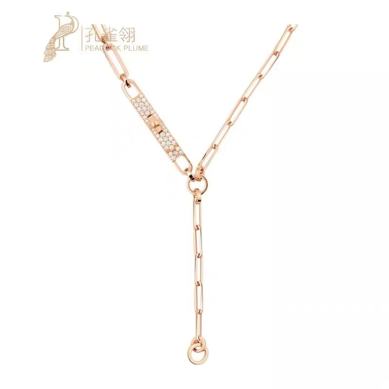 】HERMÈS 爱马仕 项链 做工精致 璀璨奢华 高级感立现 很大气不失时尚感。长度：50厘米