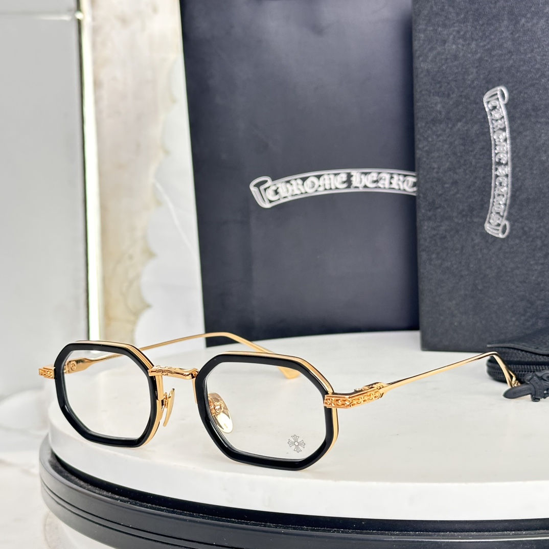 ‼️CHROME HEART*⚜️⚜️⚜️MODEL: STYLIDA⚜️⚜️⚜️SIZE: 49口24