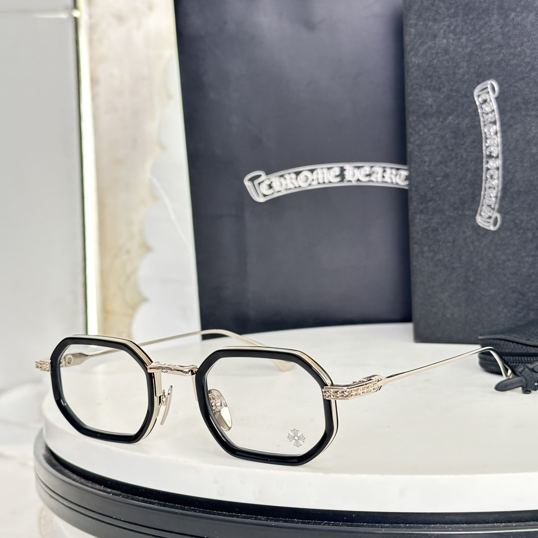 ‼️CHROME HEART*⚜️⚜️⚜️MODEL: STYLIDA⚜️⚜️⚜️SIZE: 49口24