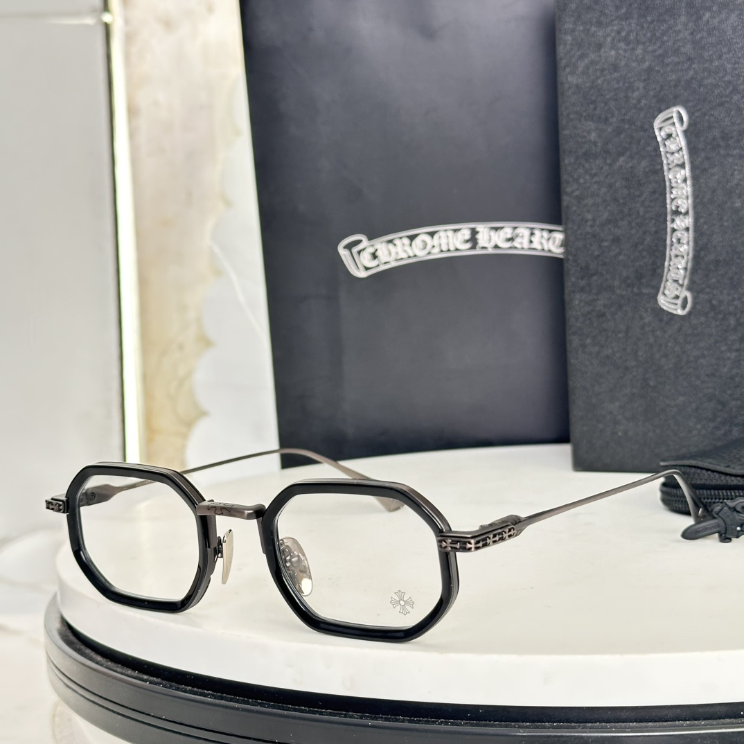 ‼️CHROME HEART*⚜️⚜️⚜️MODEL: STYLIDA⚜️⚜️⚜️SIZE: 49口24