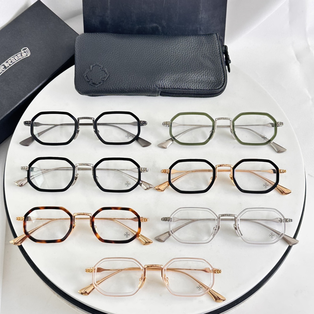 ‼️CHROME HEART*⚜️⚜️⚜️MODEL: STYLIDA⚜️⚜️⚜️SIZE: 49口24