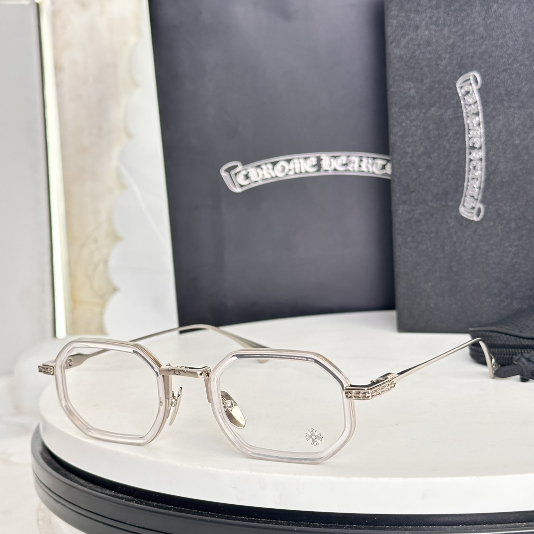 ‼️CHROME HEART*⚜️⚜️⚜️MODEL: STYLIDA⚜️⚜️⚜️SIZE: 49口24