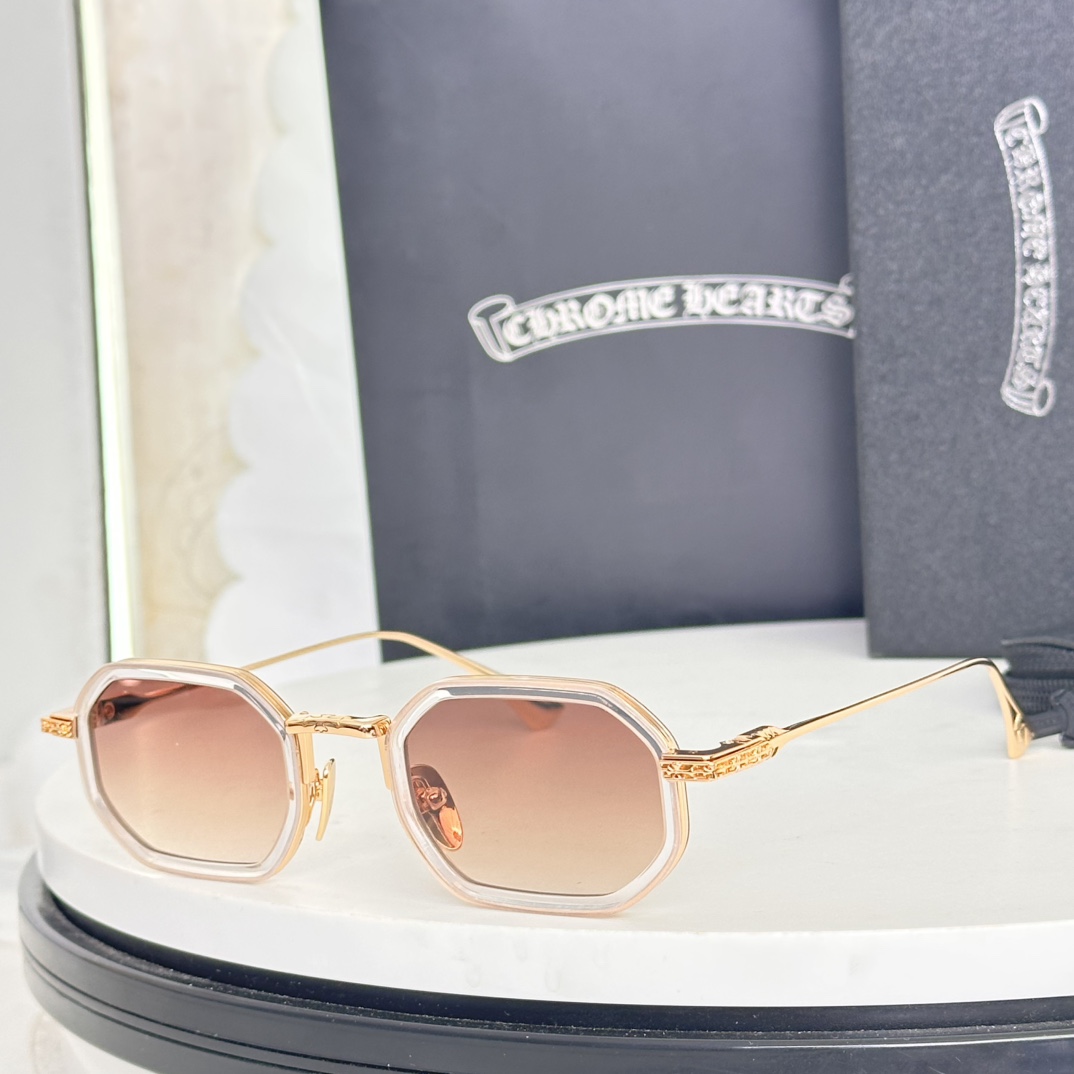 ‼️CHROME HEART*⚜️⚜️⚜️MODEL: STYLIDA⚜️⚜️⚜️SIZE: 49口24