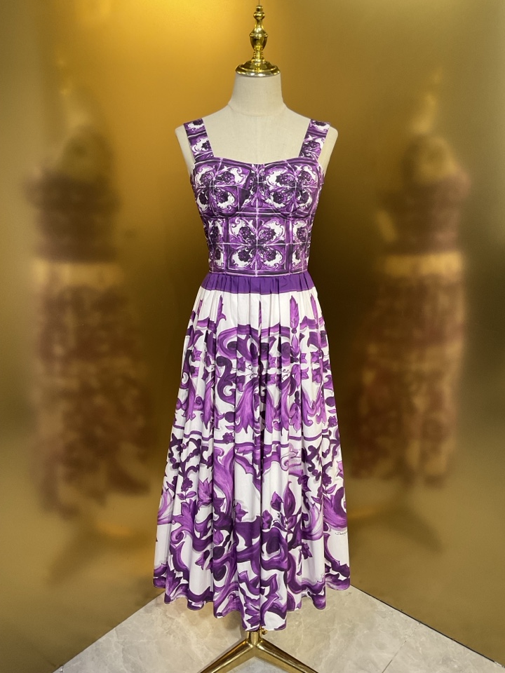 NO:899070,DG Home original purple pottery glazed cotton tight-fitting breast cup waist fashion suspender dress smlxlxxl, Dolce & Gabbana-clothing, Dolce&Gabbana, gucci, skirts,19860909DG家 原版紫陶釉棉布紧身胸杯收腰时尚吊带连衣裙smlxlxxl,杜嘉班纳-服装,Dolce&Gabbana,gucci,skirts,,Women's clothing