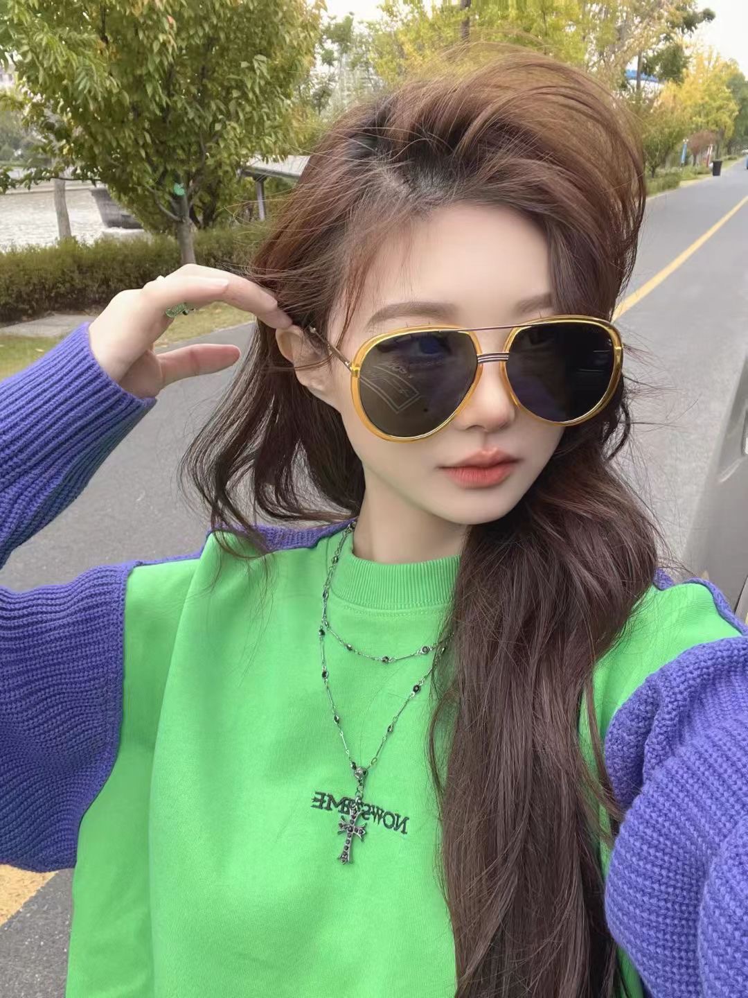 ‼️ 模特图 GUCC*🐝🐝🐝MODEL：GG0904S🐝🐝🐝SIZE：60口15-145🐝🐝🐝