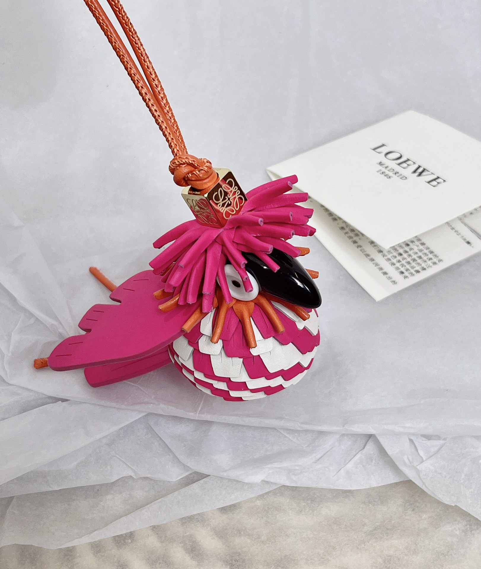 NO:714095,Exotic bird limited pendant!  ,Loewe wallet,loewe,wallets19860909珍奇鸟限定挂件！,罗意威钱包,loewe,wallets,欧美剧