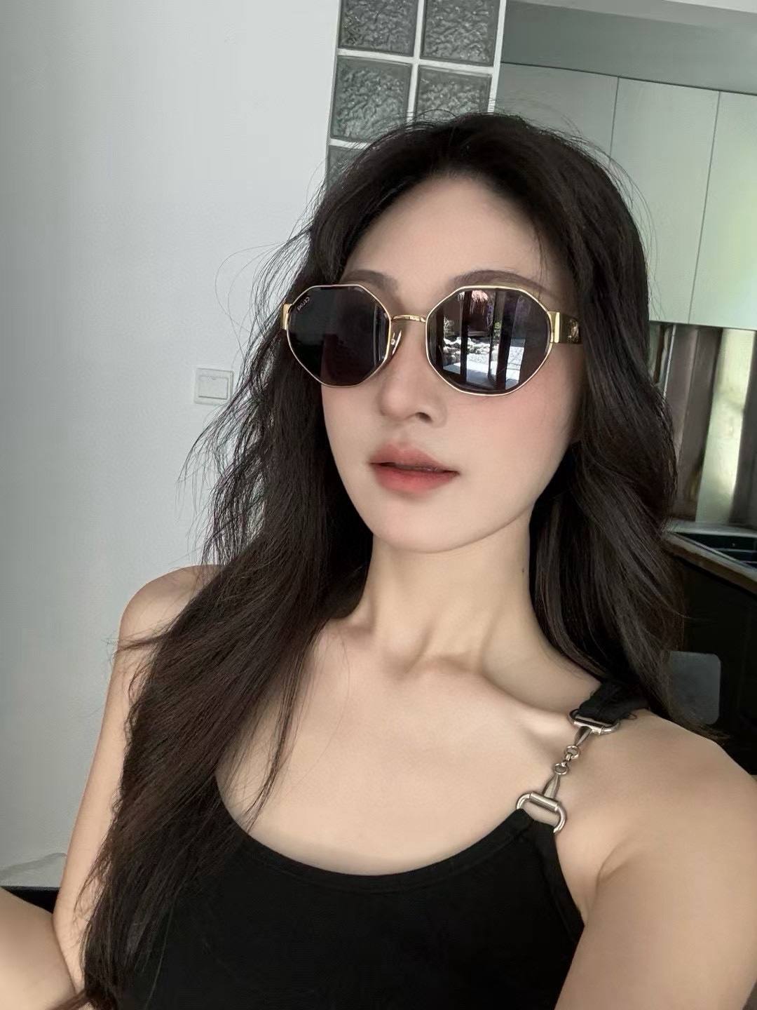 ‼️ 模特图 CELIN*🌟🌟🌟MODEL:CL42117U🌟🌟🌟SIZE:58口18-145🌟🌟🌟