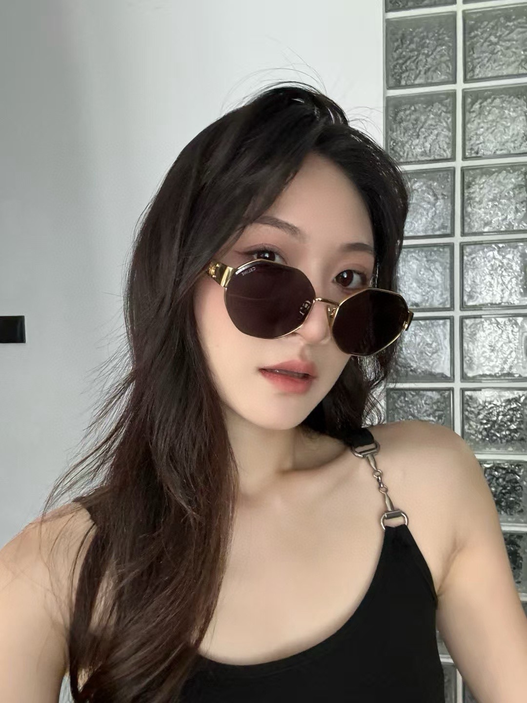 ‼️ 模特图 CELIN*🌟🌟🌟MODEL:CL42117U🌟🌟🌟SIZE:58口18-145🌟🌟🌟