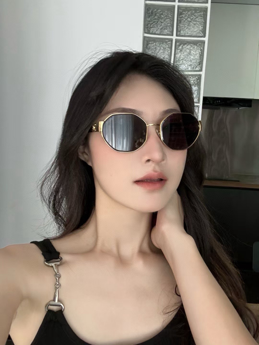 ‼️ 模特图 CELIN*🌟🌟🌟MODEL:CL42117U🌟🌟🌟SIZE:58口18-145🌟🌟🌟