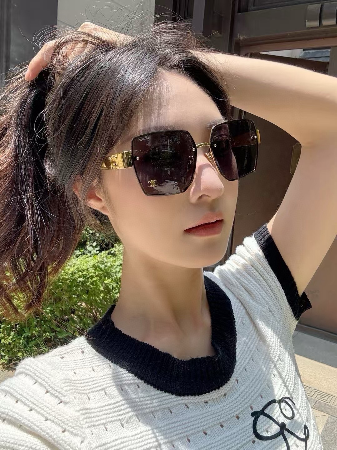 ‼️ 模特图 CELIN*🌟🌟🌟MODEL:CL42118U🌟🌟🌟SIZE:62口14-145🌟🌟🌟