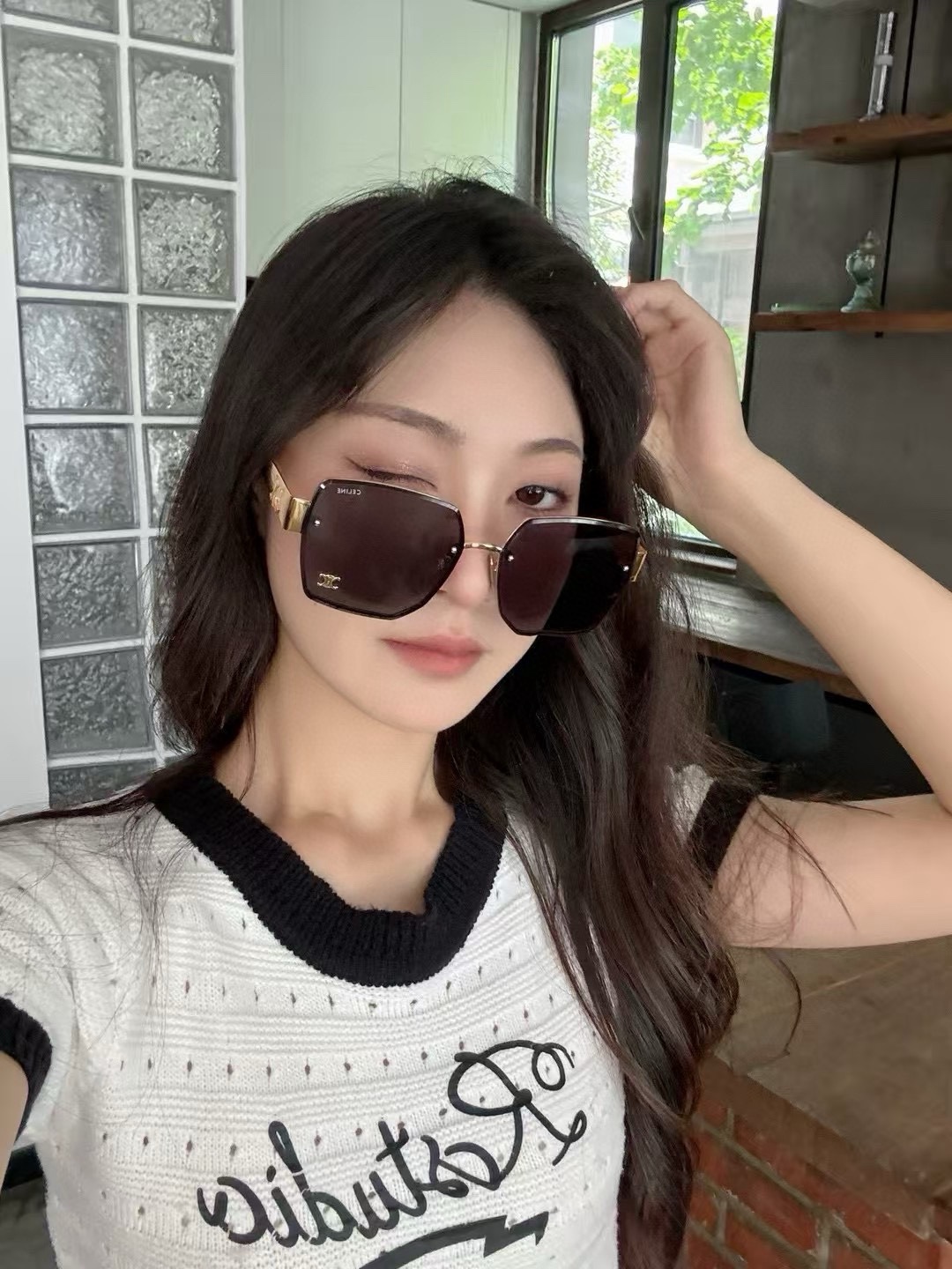 ‼️ 模特图 CELIN*🌟🌟🌟MODEL:CL42118U🌟🌟🌟SIZE:62口14-145🌟🌟🌟