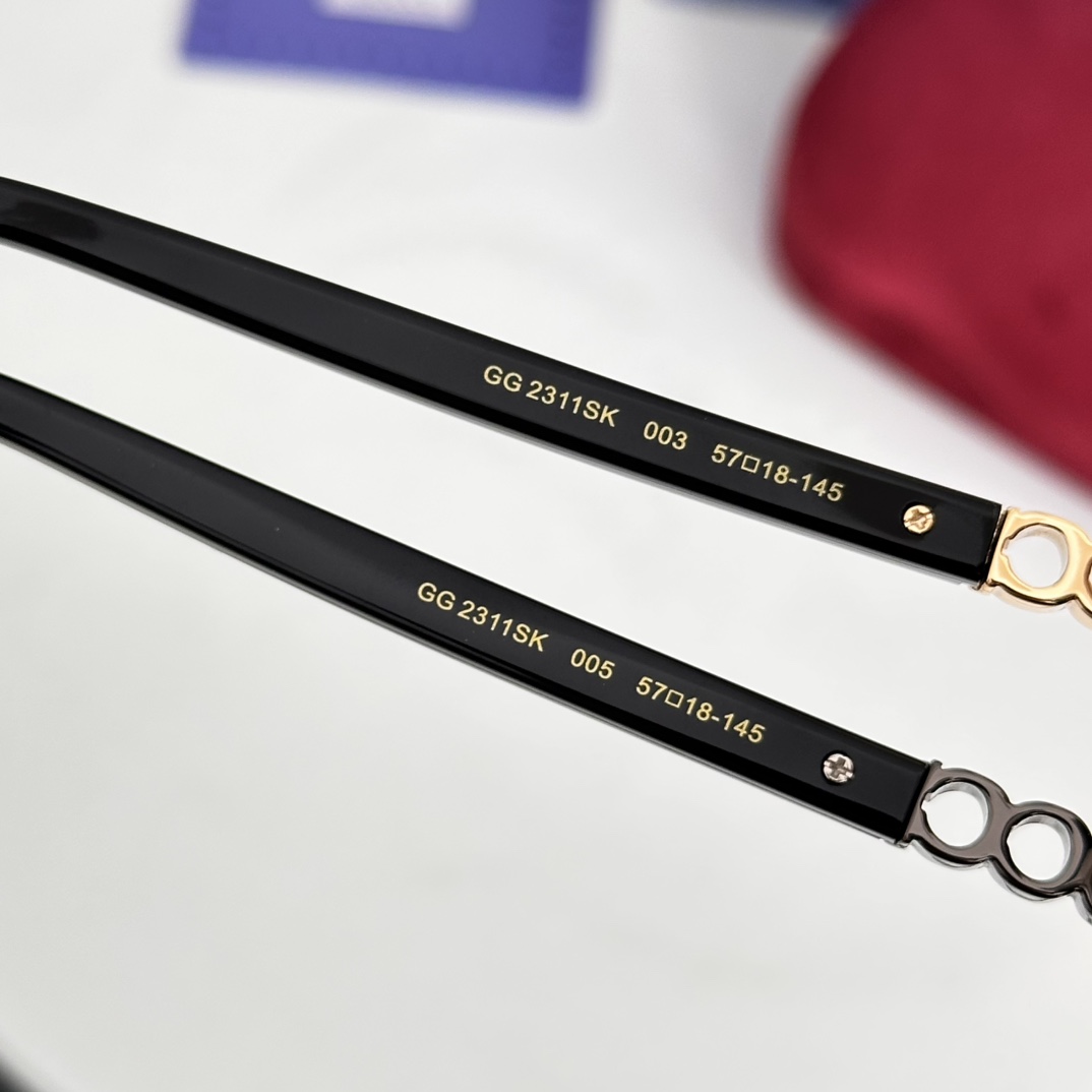 ‼️GUCC*🐝🐝🐝MODEL：GG2311SK🐝🐝🐝SIZE：57口18-145🐝🐝🐝