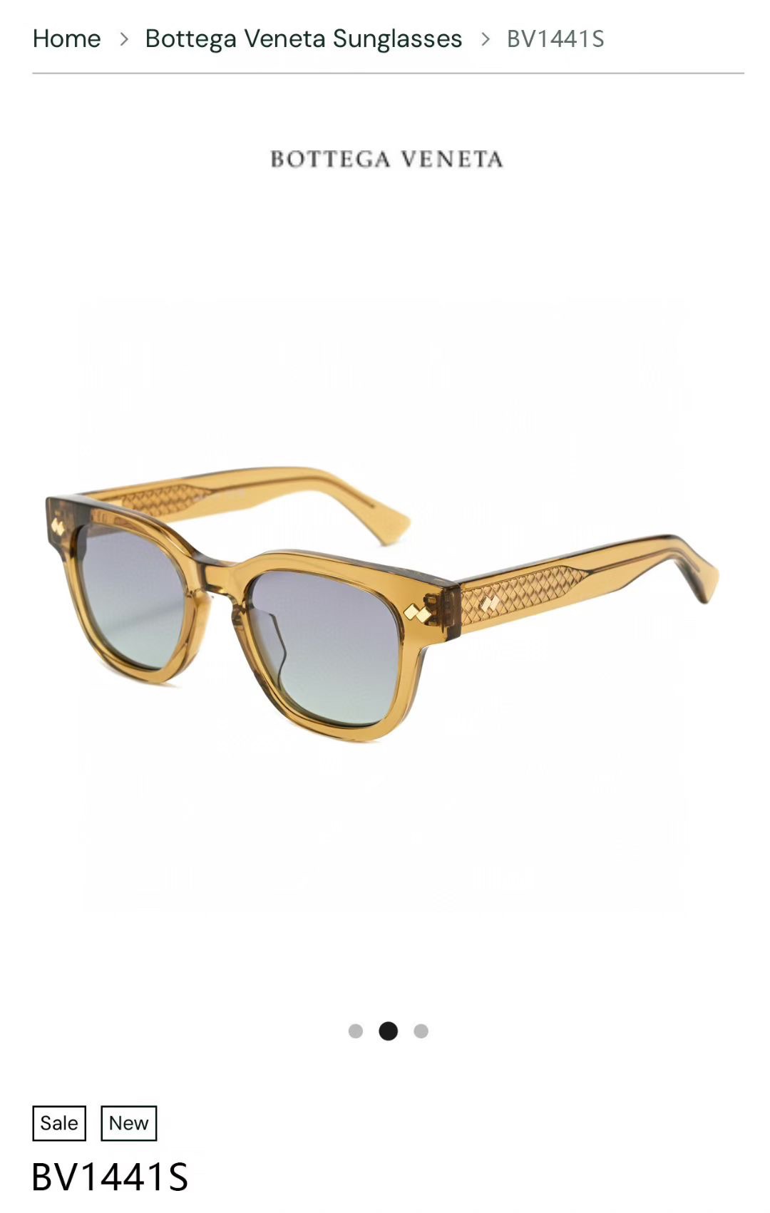 ‼️ 官网图 BOTTEGA VENET*🌟🌟🌟MODEL：BV1441S🌟🌟🌟SIZE：48口20-1