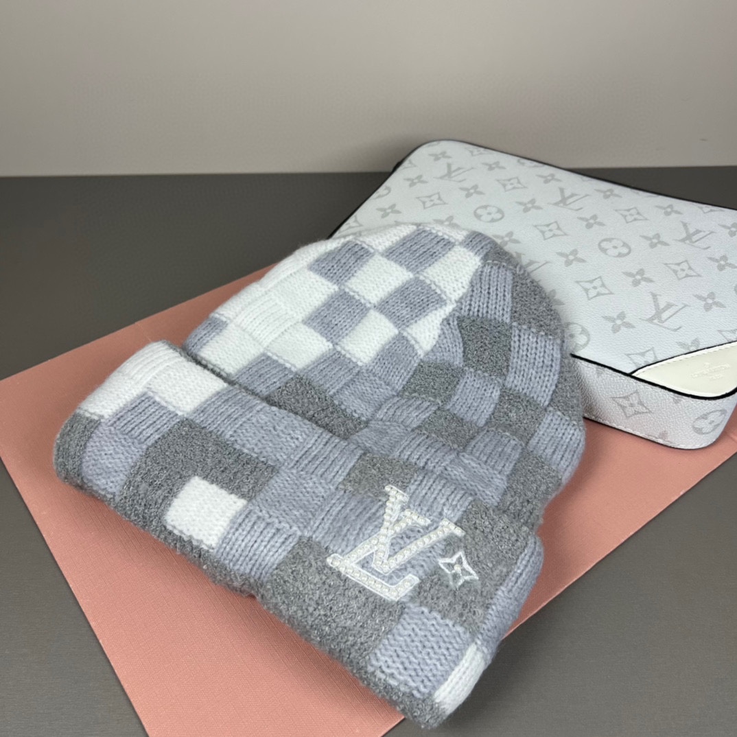 配防尘袋〈双面冷帽，对版高品质，羊毛品质认准咯〉路易威登LOUIS VUITTON🎩官方热卖爆款，羊毛针