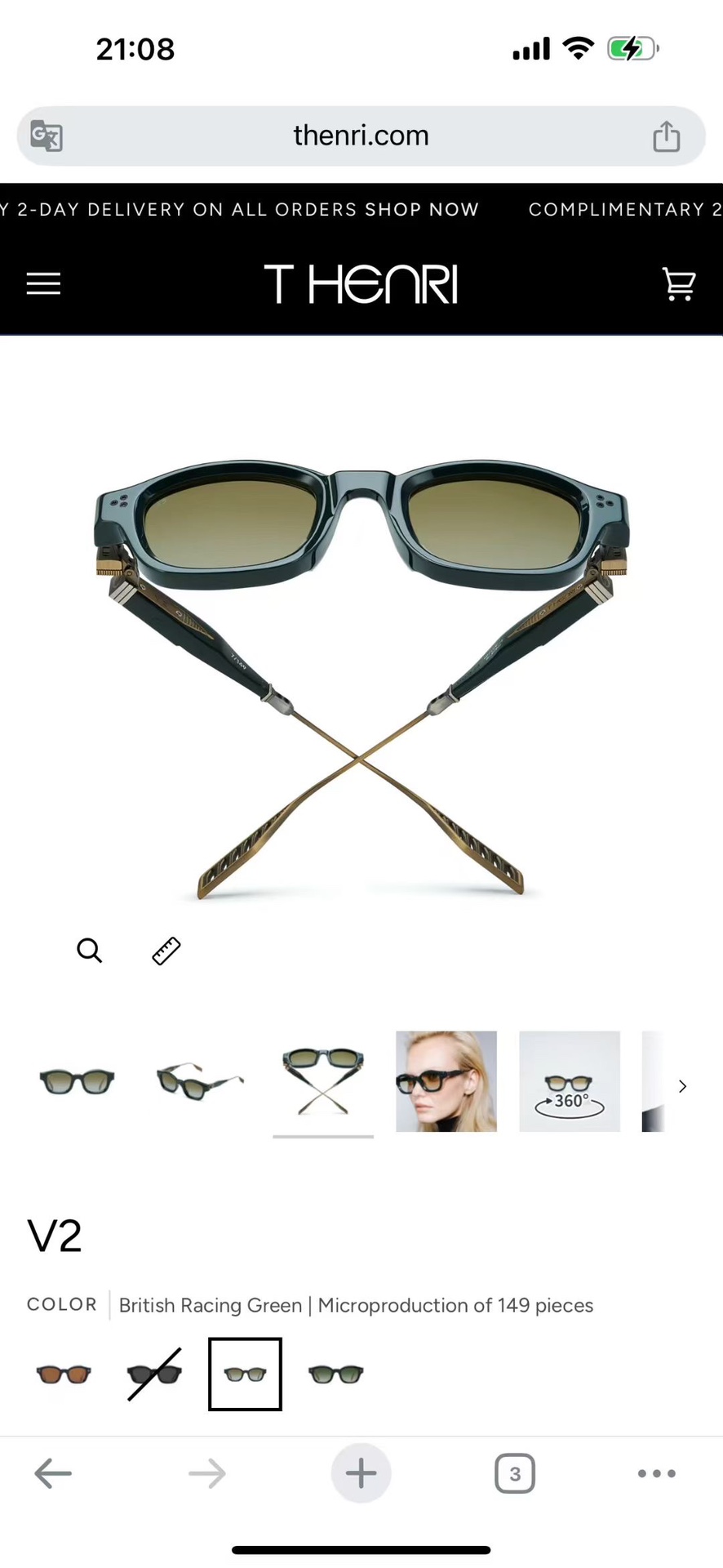 P ‼️ 官网图 T-HENRI五十年的精湛技艺凝聚于一体式车身，专为称霸公路而生。酷劲流淌于你的血液，