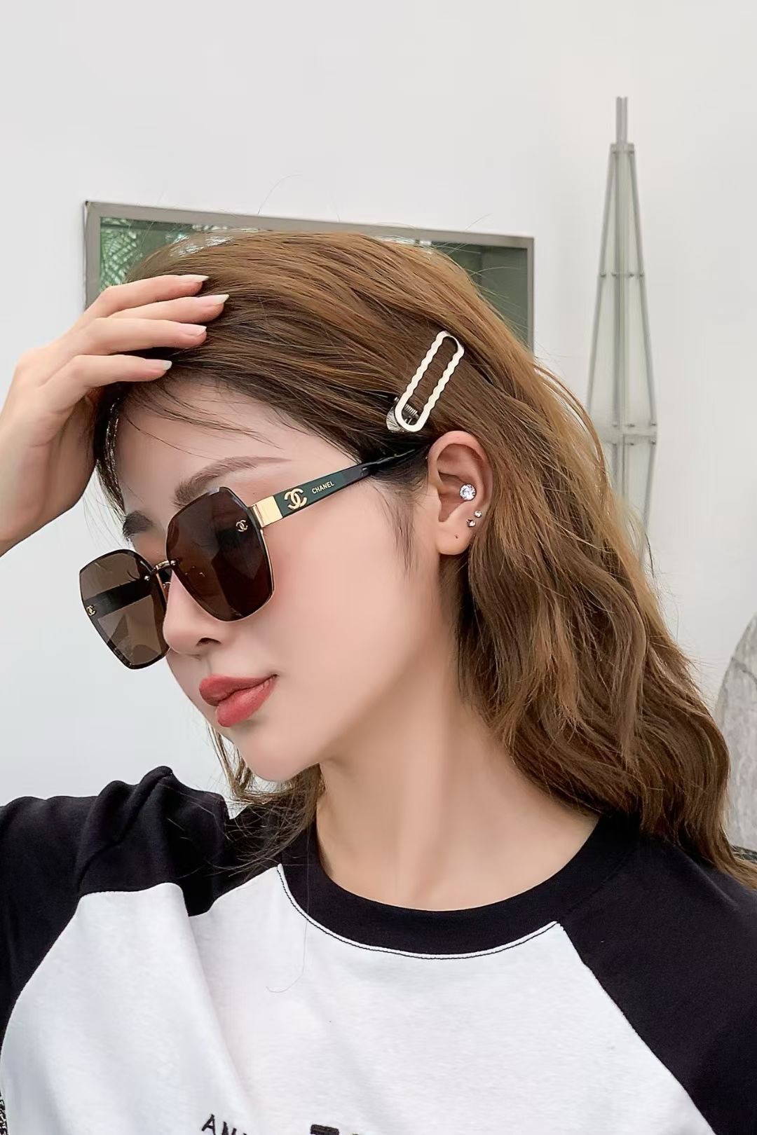 ‼️ 模特图 CHANE*🌸🌸🌸MODEL：5486🌸🌸🌸SIZE：61口16-145🌸🌸🌸