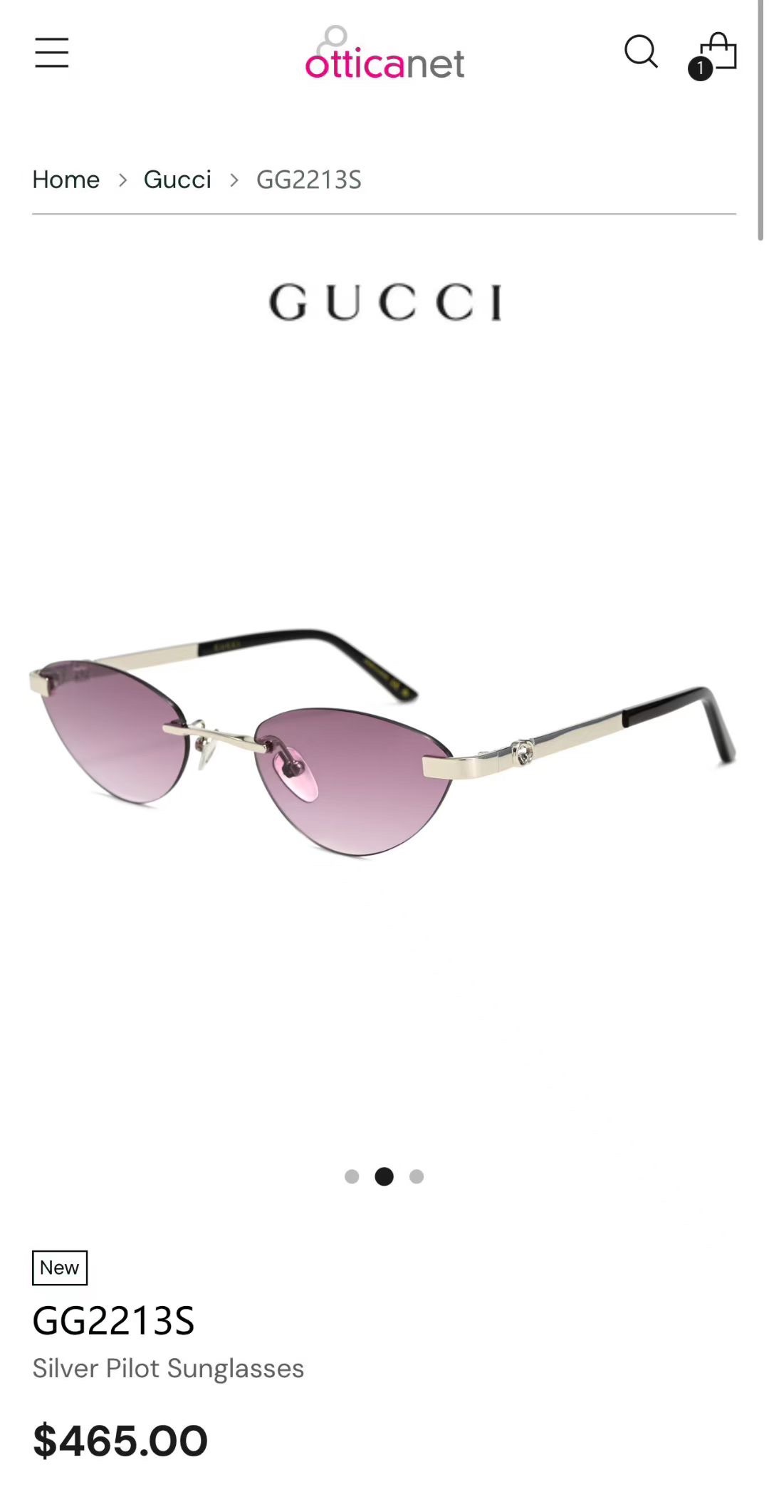 ‼️ 官网图 钻石➕10 GUCC*🐝🐝🐝MODEL：GG2213S🐝🐝🐝SIZE：58口20-140🐝