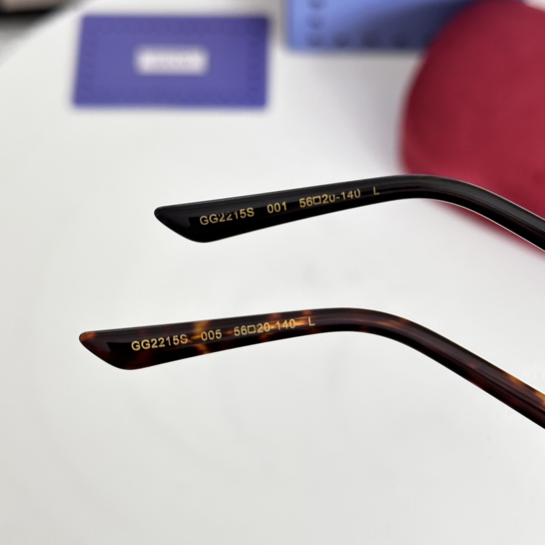 ‼️ 钻石➕10 GUCC*🐝🐝🐝MODEL：GG2215S🐝🐝🐝SIZE：56口20-140🐝🐝🐝