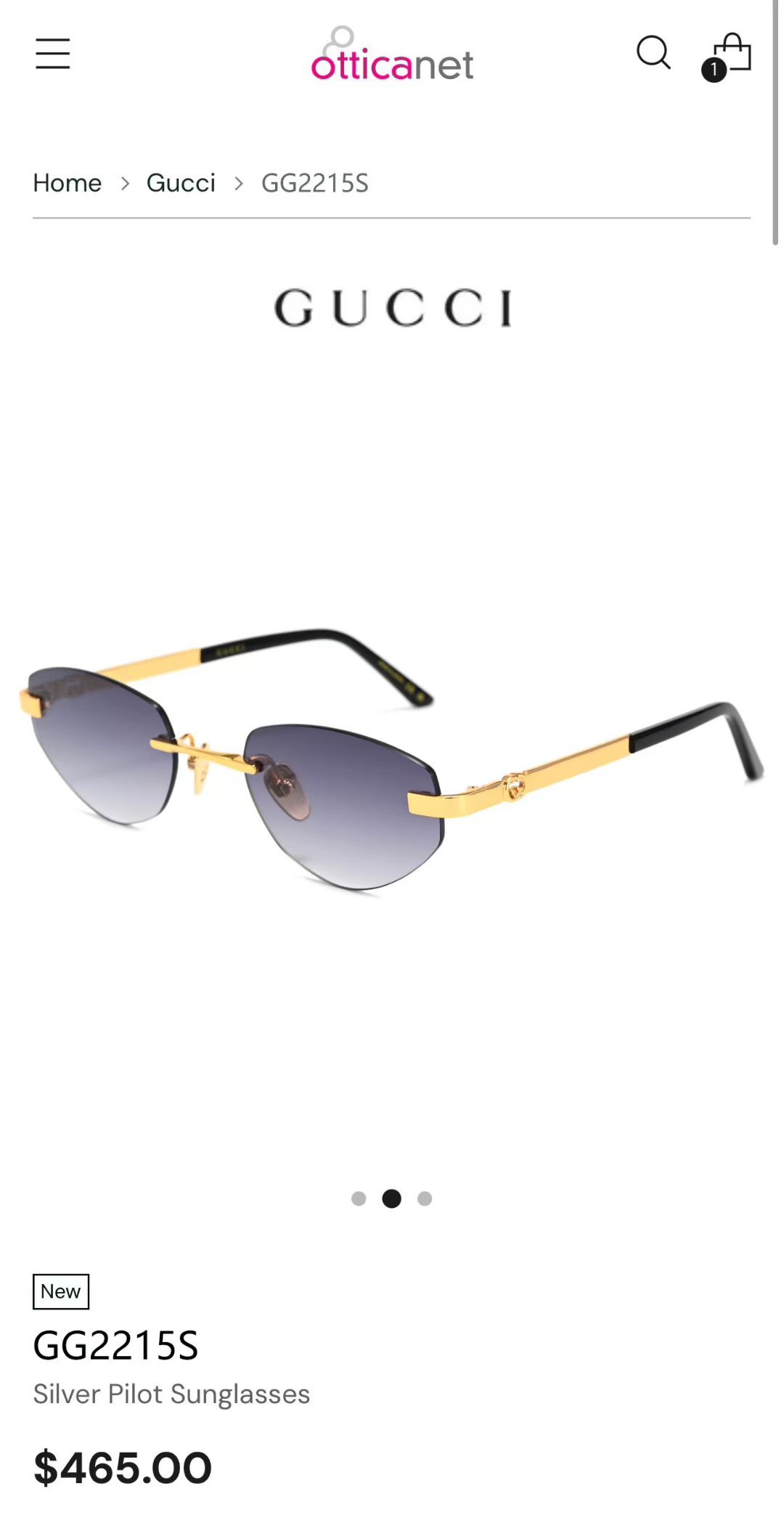 ‼️ 官网图 钻石➕10 GUCC*🐝🐝🐝MODEL：GG2215S🐝🐝🐝SIZE：56口20-140🐝