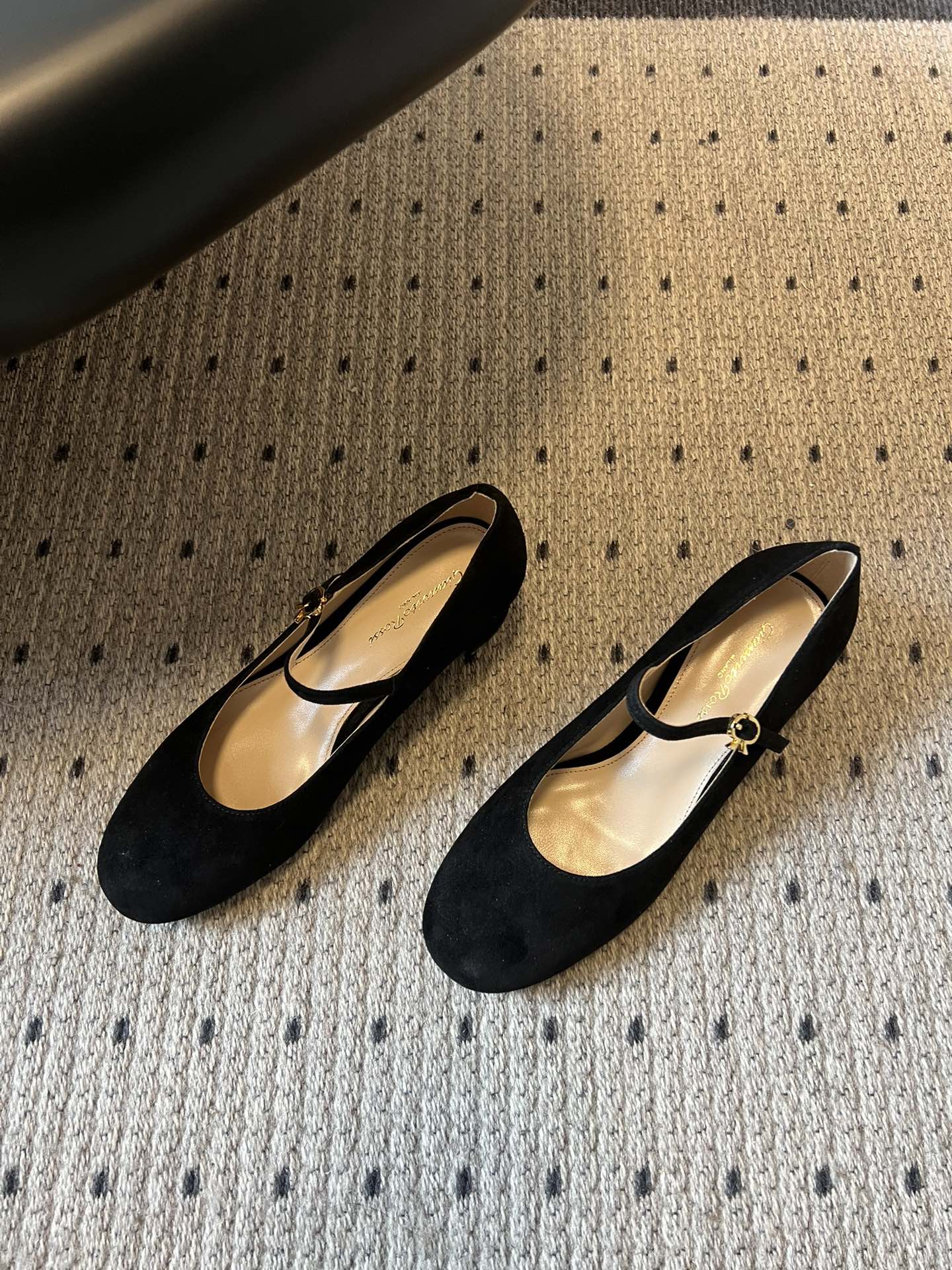 Gianvito Ross*26ss早春新款经典粗低跟玛丽珍鞋延续玛丽珍鞋的标志性T字带与可调节搭扣设计