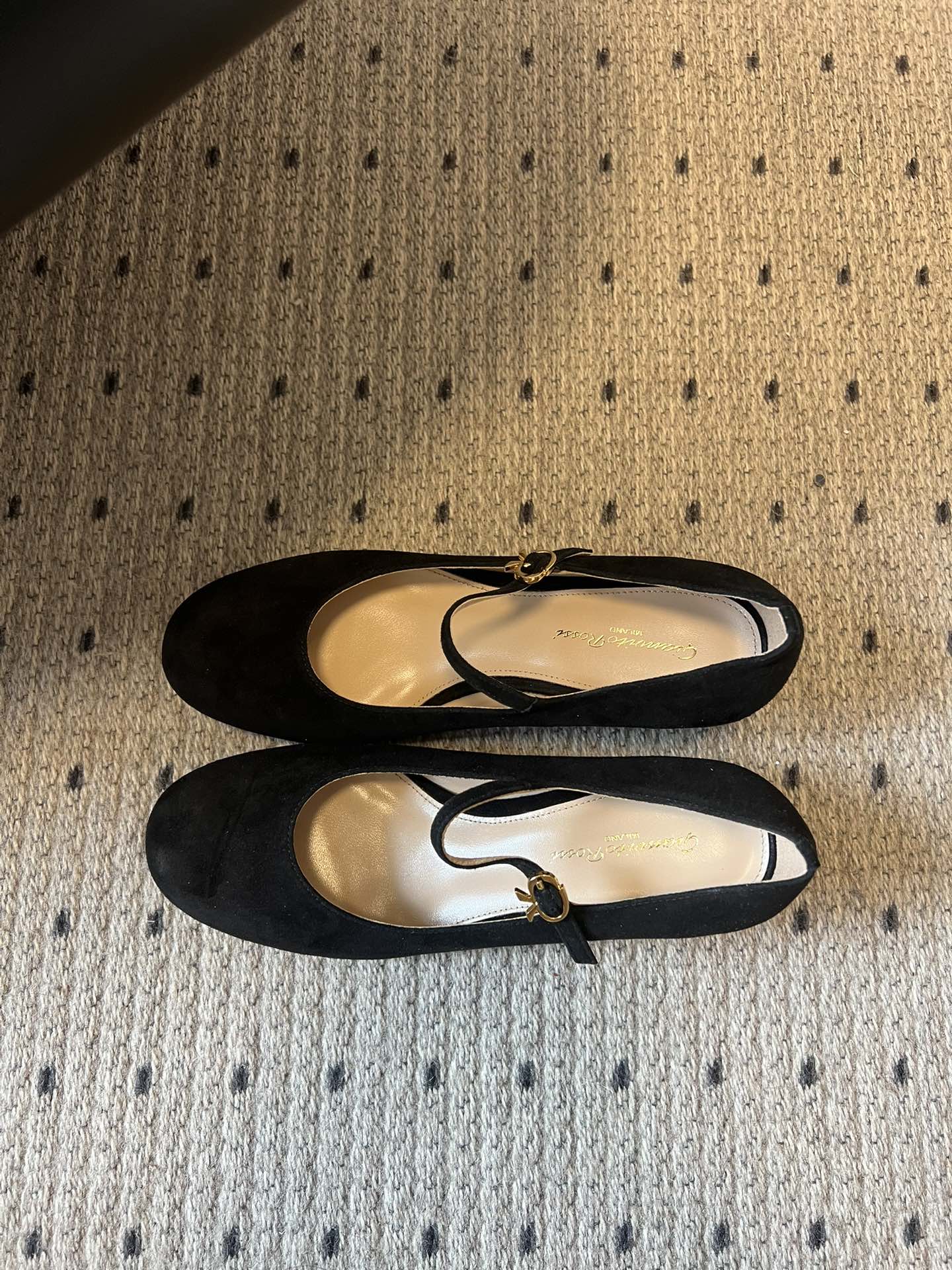 Gianvito Ross*26ss早春新款经典粗低跟玛丽珍鞋延续玛丽珍鞋的标志性T字带与可调节搭扣设计