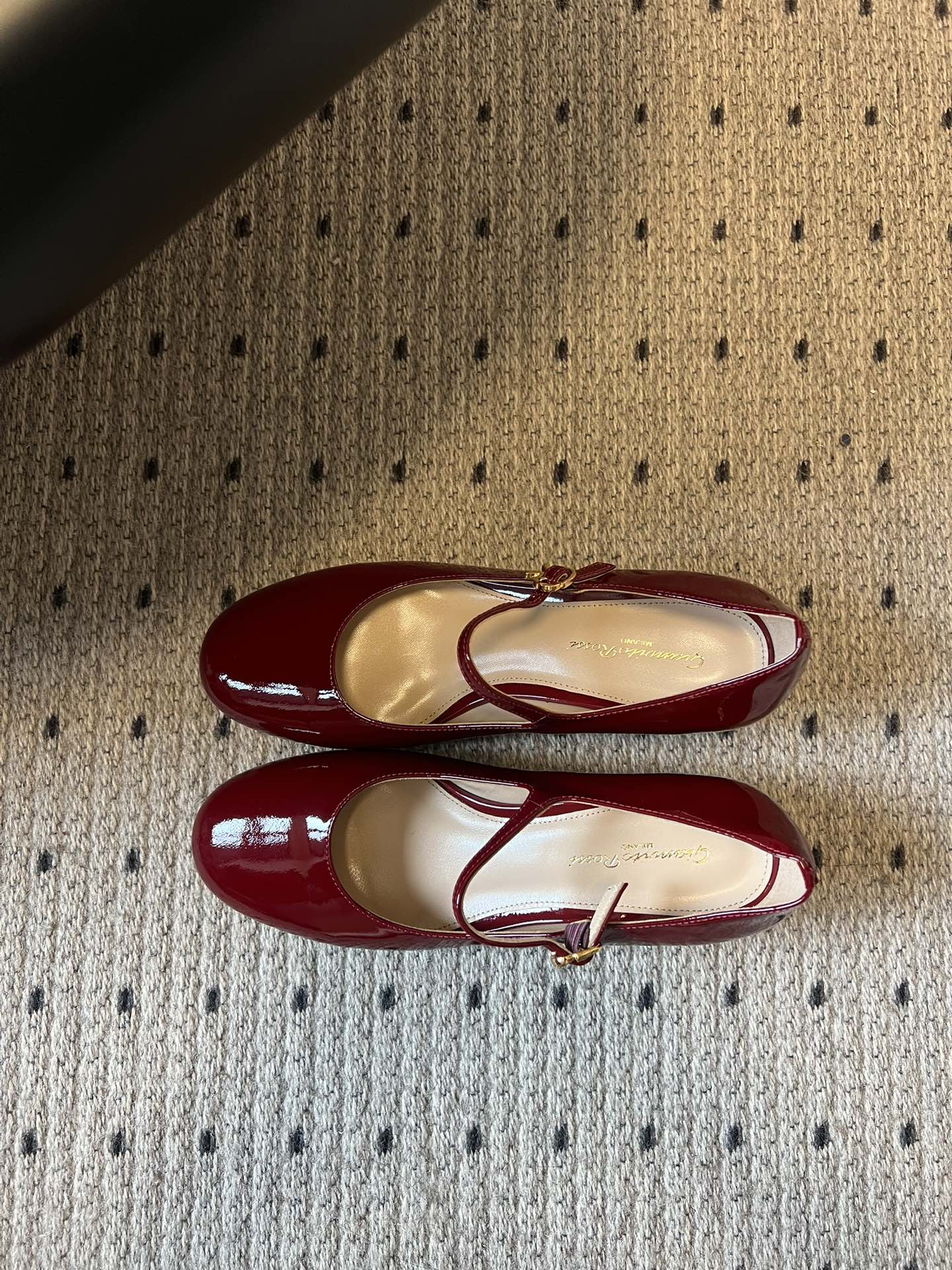 Gianvito Ross*26ss早春新款经典粗低跟玛丽珍鞋延续玛丽珍鞋的标志性T字带与可调节搭扣设计