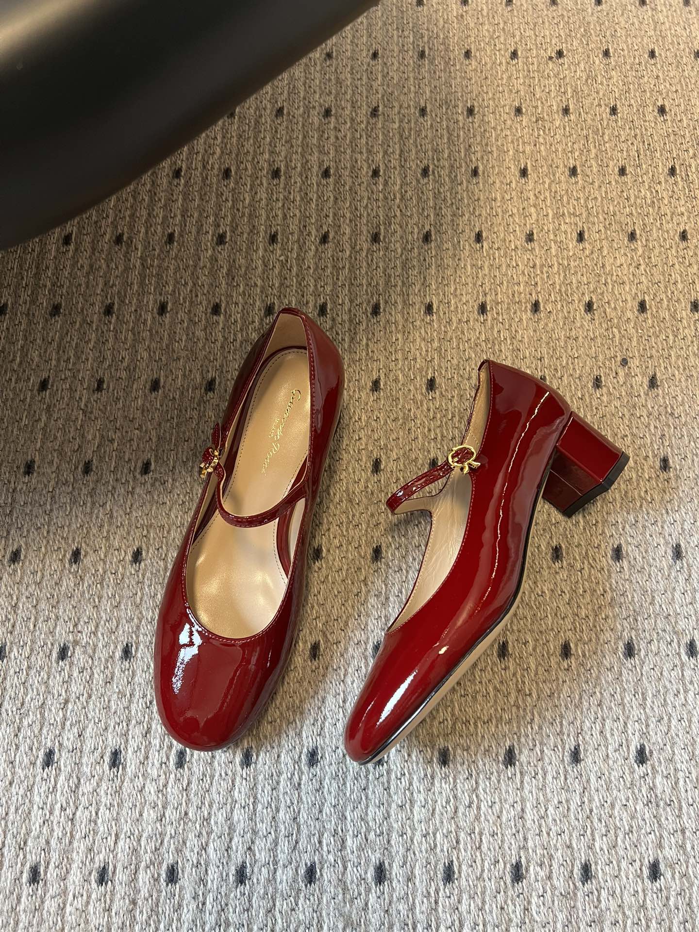 Gianvito Ross*26ss早春新款经典粗低跟玛丽珍鞋延续玛丽珍鞋的标志性T字带与可调节搭扣设计
