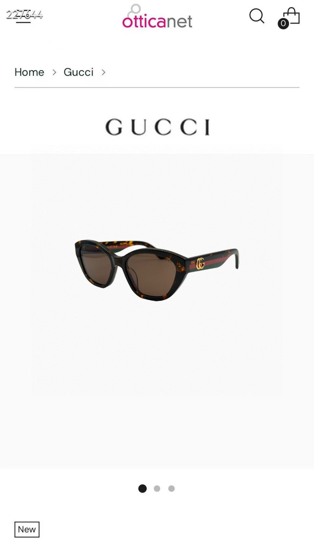 ‼️ 官网图 GUCCI*🐝🐝🐝MODEL：GG1555S🐝🐝🐝SIZE：55口18-145🐝🐝🐝