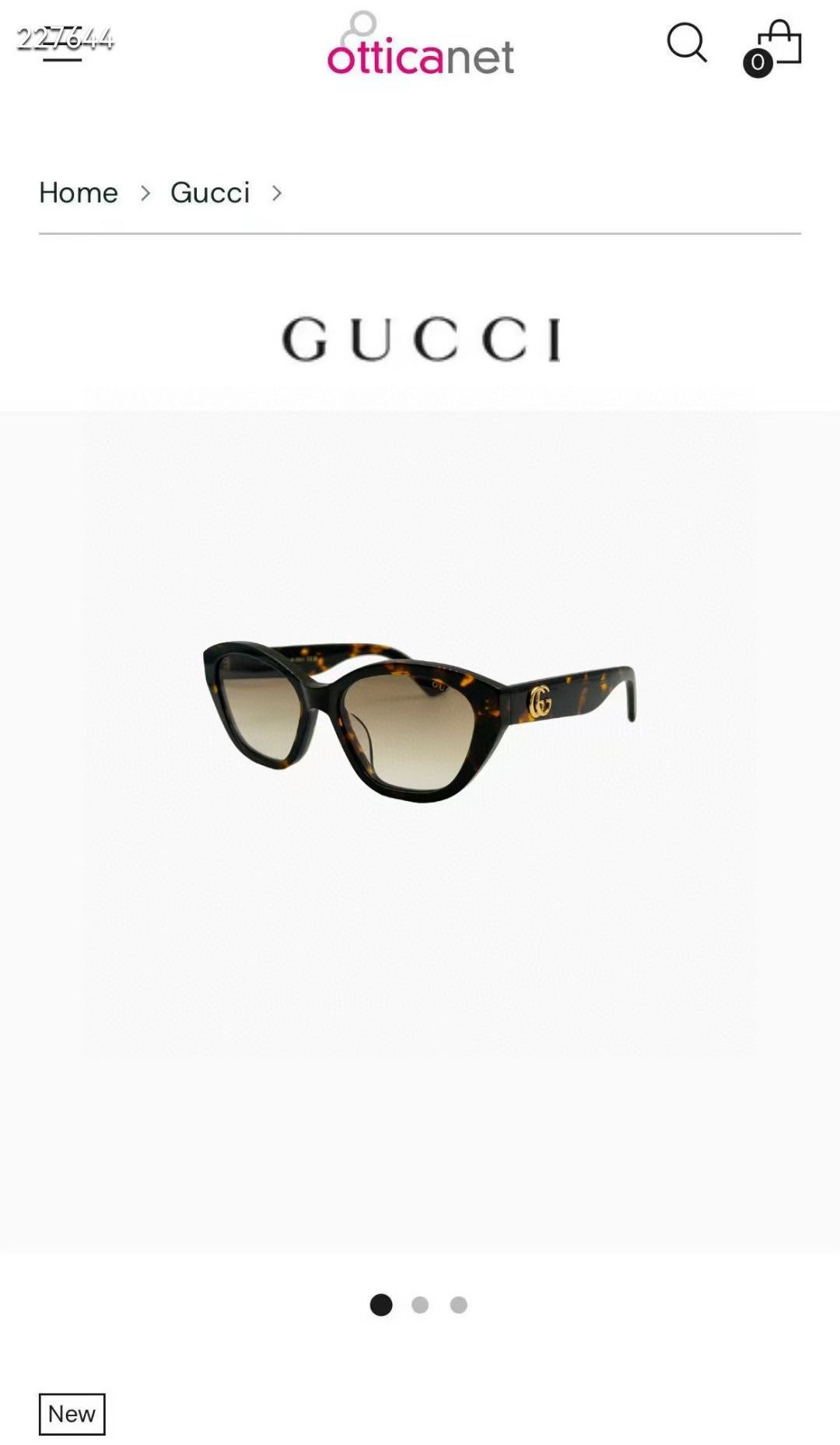 ‼️ 官网图 GUCCI*🐝🐝🐝MODEL：GG1555S🐝🐝🐝SIZE：55口18-145🐝🐝🐝