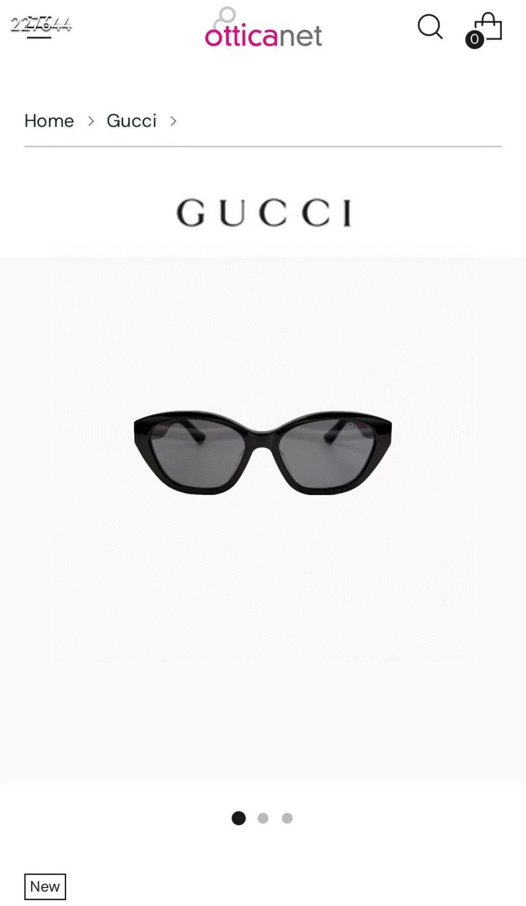 ‼️ 官网图 GUCCI*🐝🐝🐝MODEL：GG1555S🐝🐝🐝SIZE：55口18-145🐝🐝🐝